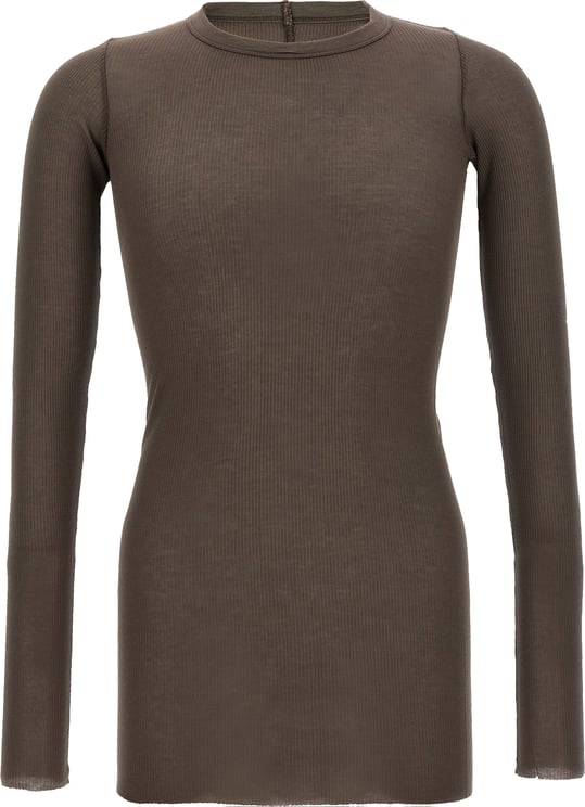 Rick Owens Rick Owens Gray Viscose T-Shirt
