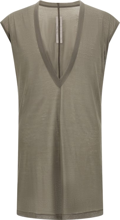 Rick Owens Rick Owens Gray Cotton T-Shirt
