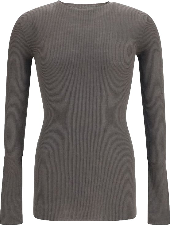 Rick Owens Rick Owens Gray Wool Oves Aries Sweatshirt