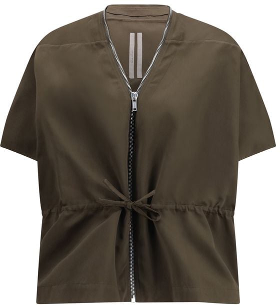 Rick Owens Rick Owens Brown Polyester Shell Jacket