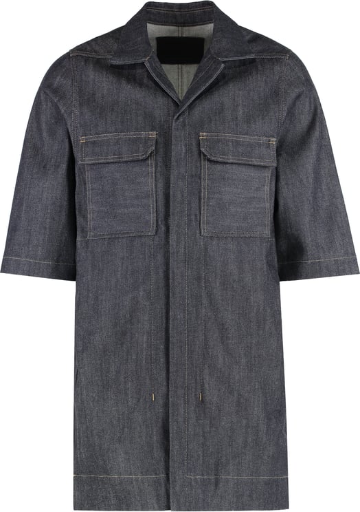 Rick Owens Overshirt in denim