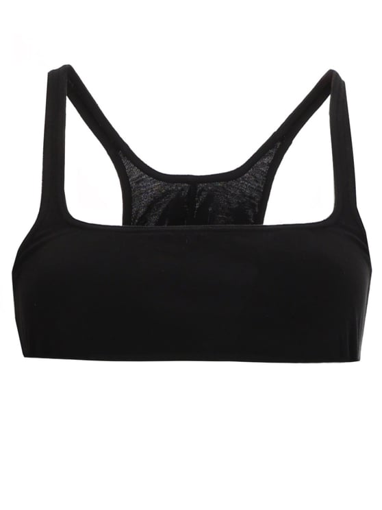 Rick Owens DRKSHDW Black Unhorny T Square Neck Tank Top