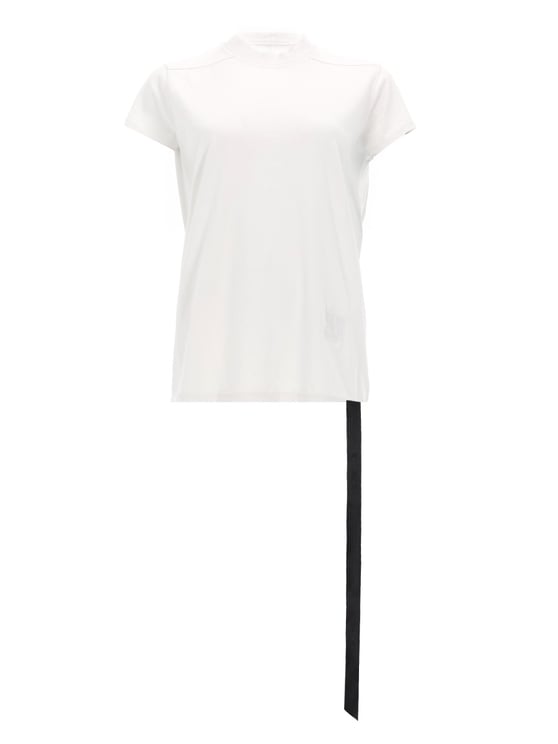 Rick Owens DRKSHDW Small Level T Asymmetrical Strap Cotton T-Shirt