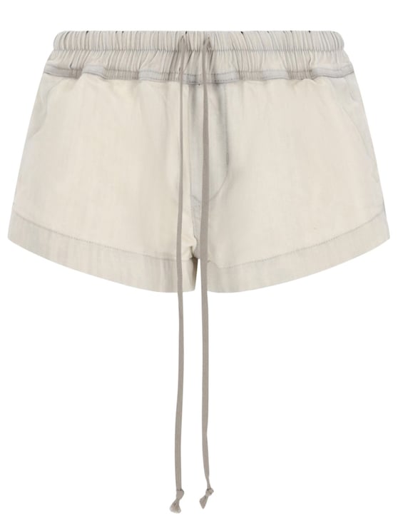 Rick Owens DRKSHDW Minimalistic Cotton Drawstring Shorts