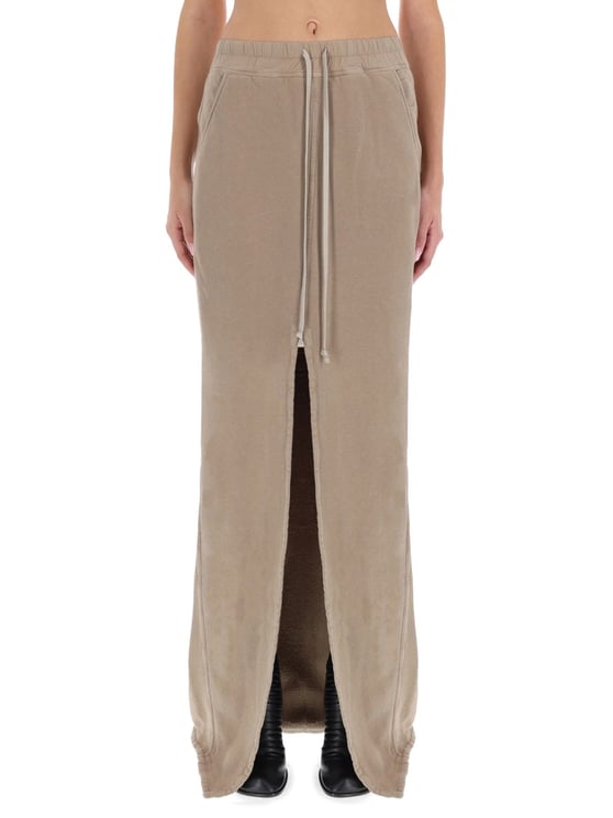 Rick Owens DRKSHDW Long Phileg Pillar Skirt