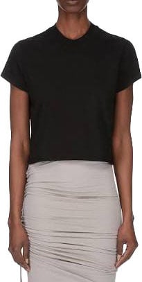 Rick Owens DRKSHDW CROPPED SMALL LEVEL T BLACK