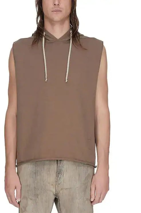 Rick Owens DRKSHDW HOODED TUNIC DUST