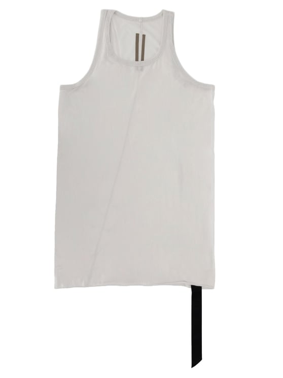Rick Owens DRKSHDW Extended Length Cotton Striped Tank Top