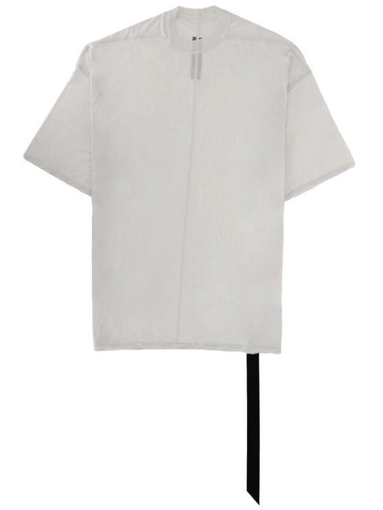 Rick Owens DRKSHDW Tommy T Lightweight Cotton Asymmetrical T-Shirt