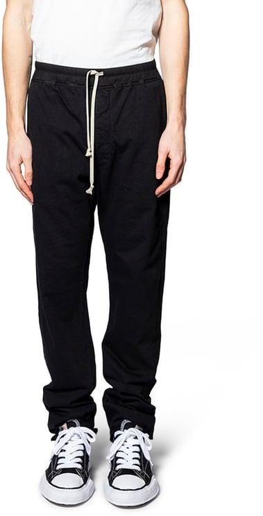 Rick Owens DRKSHDW PANTALONI BERLIN DRAWSTRING BLACK
