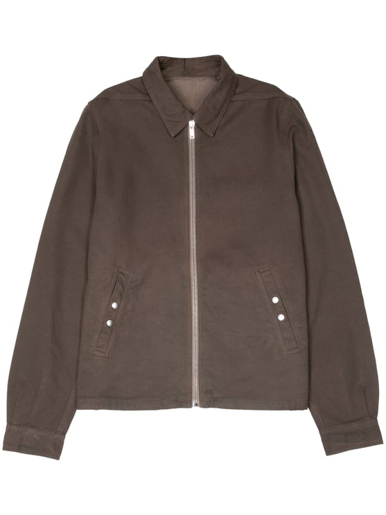 Rick Owens DRKSHDW Zipfront Minimalist Structured Jacket