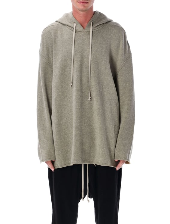 Rick Owens DRKSHDW Peter Oversized Heathered Hoodie