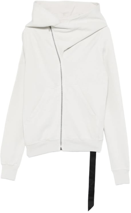 Rick Owens Felpa Mountain Hoodie Milk Wash