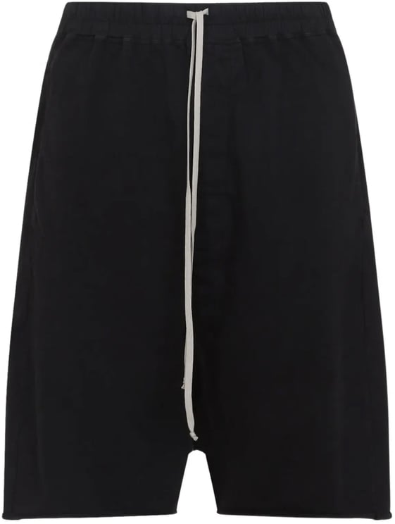 Rick Owens Shorts Drawstring Pods Black