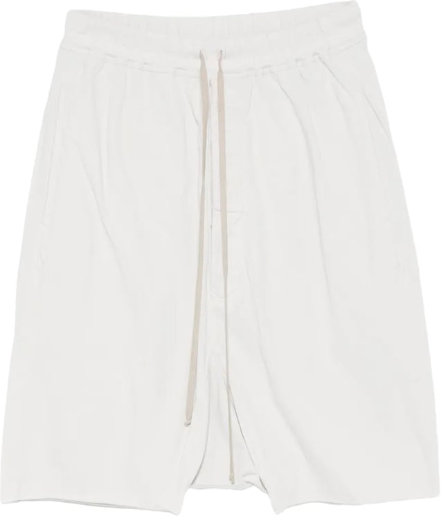 Rick Owens Shorts Drawstring Pods Milk Wash