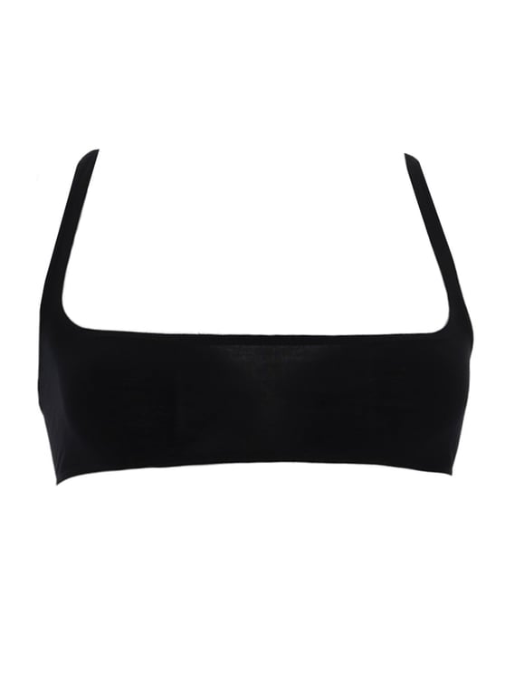 Rick Owens Unhorny Square Neck Form Fitting Top