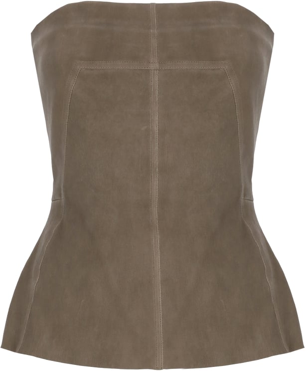 Rick Owens Top Brown