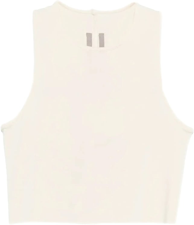 Rick Owens Top Cropped Tank Butter