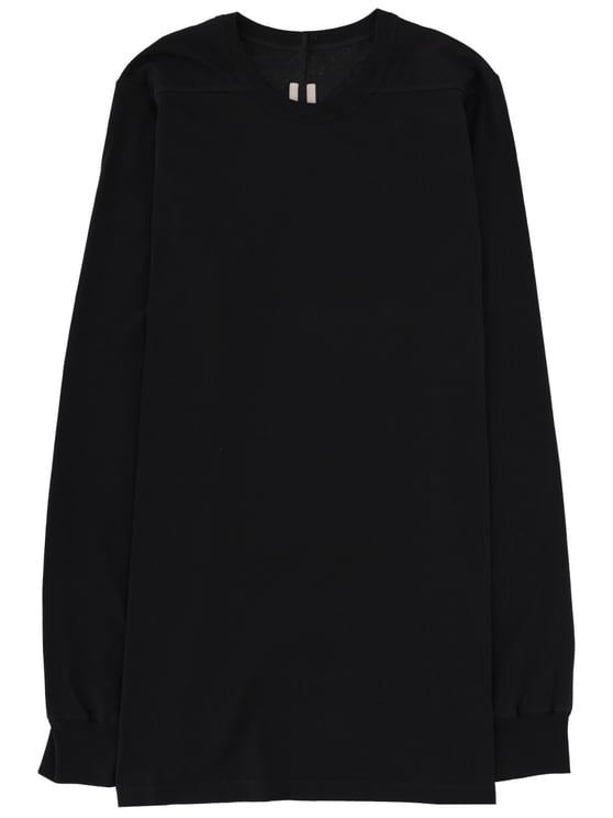 Rick Owens Level Ls Cotton Seam Detail T-Shirt