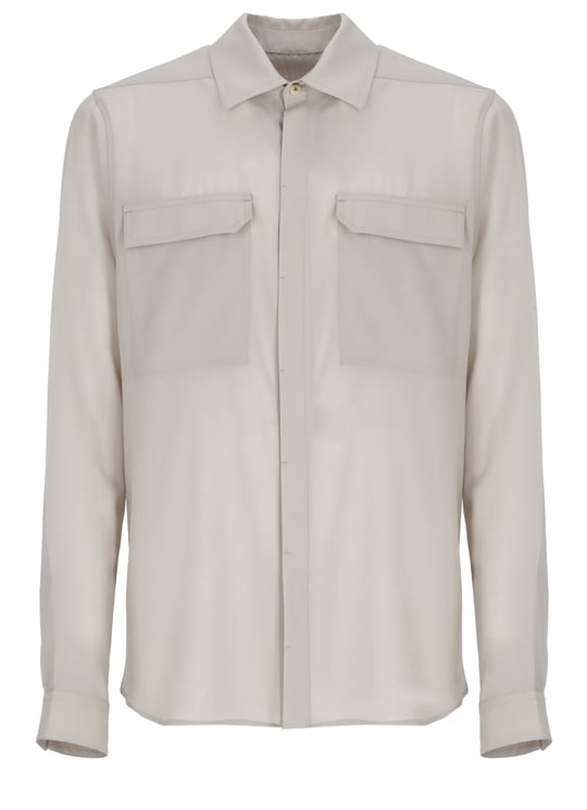 Rick Owens Shirts Beige