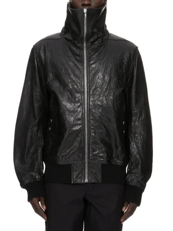 Rick Owens Dracuflight Boxy Black Jacket