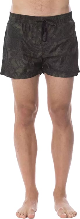Roberto Cavalli Roberto Cavalli Sport Army Polyester Men's Swimwear