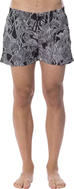 Roberto Cavalli Roberto Cavalli Sport Black Polyester Men's Swimwear