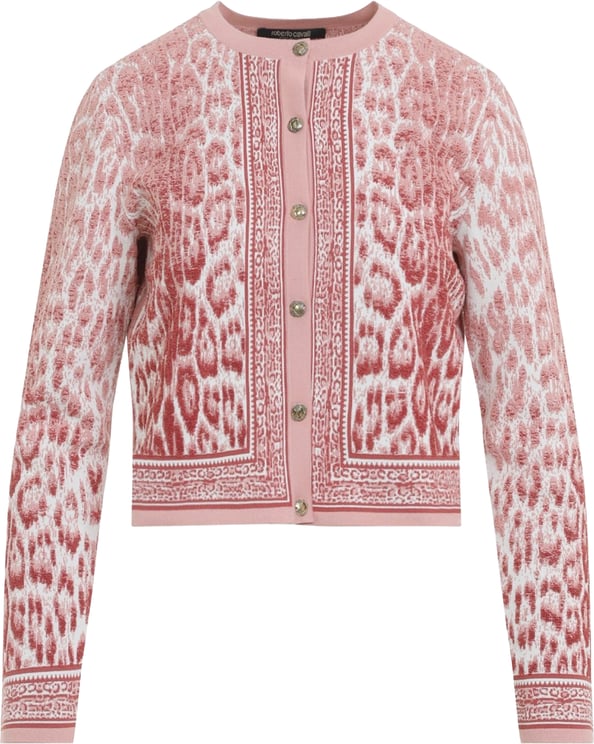Roberto Cavalli Roberto Cavalli Jaguar Print Cardigan
