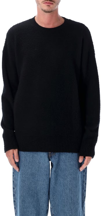Roberto Collina Crewneck Casentino Nero