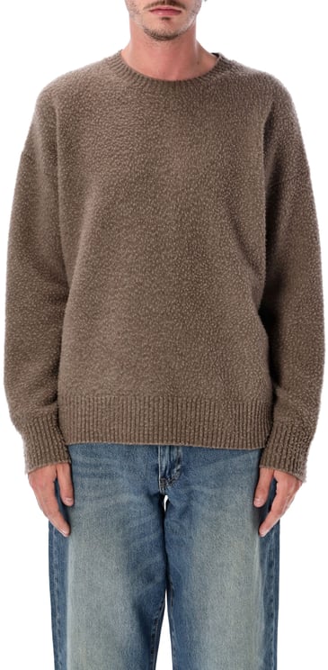 Roberto Collina Crewneck Casentino Marrone