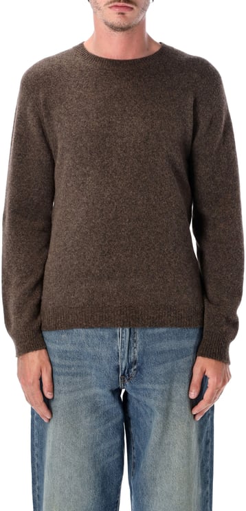 Roberto Collina Crewneck Marrone