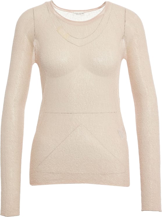 Roberto Collina Openwork sweater with lace effect