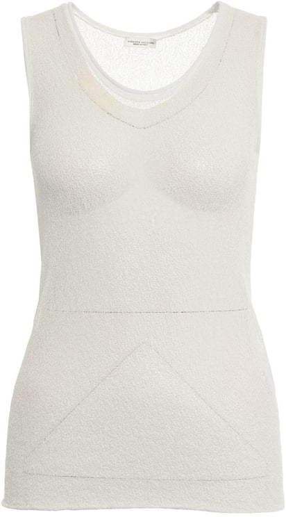 Roberto Collina Openwork top with lace effect