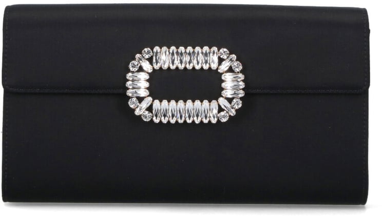Roger Vivier Rectangular Pouch With Gold Chain
