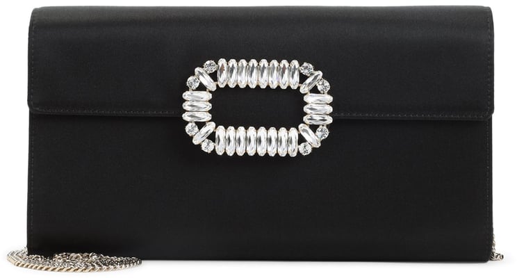 Roger Vivier Roger Vivier Envelope Flap Sexy Choc Buckle Clutch