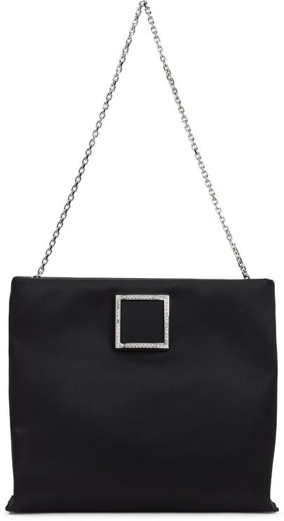 Roger Vivier Roger Vivier Trompette Strass Soft Clutch
