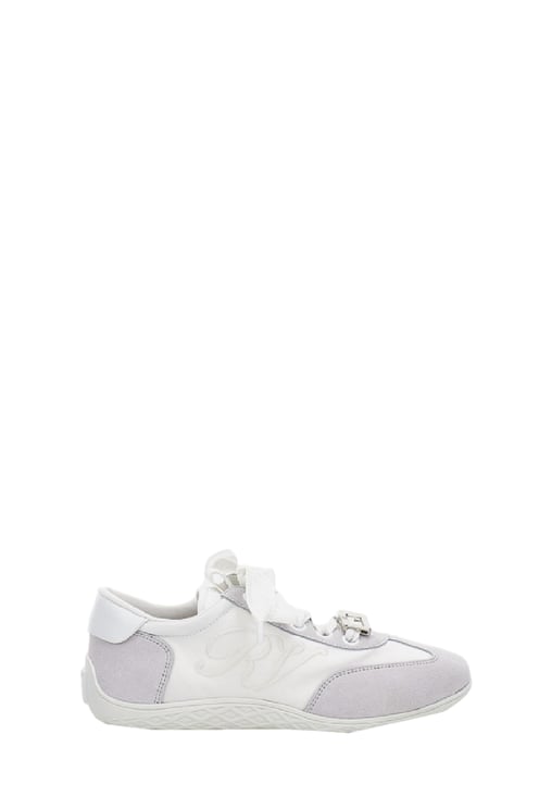 Roger Vivier Classic Low-Top Sneakers with Smooth Silhouette