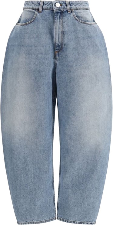 Rohe Rohe Blue Cotton Straight-Leg Jeans