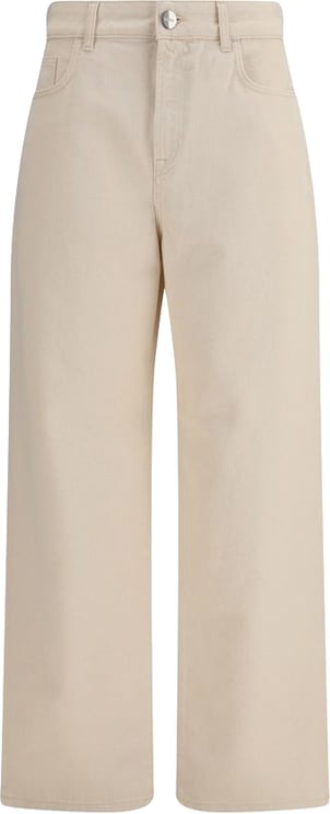 Rohe Rohe Beige Cotton Casual Pants