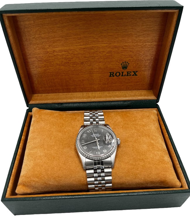 Rolex Rolex Oyster Perpetual Datejust Automatic Watch Stainless Steel 36