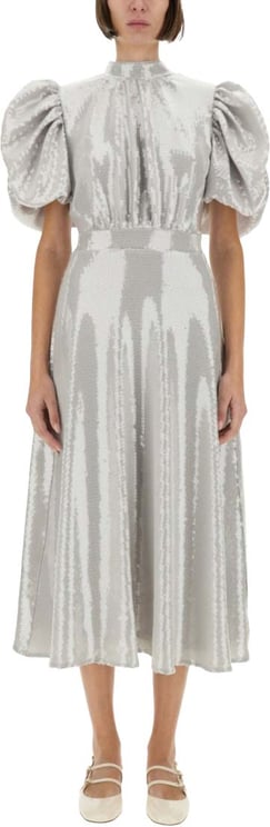 Rotate Sequined Midi Dress