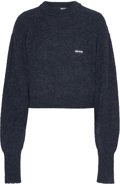 Rotate knit puff crewneck divers