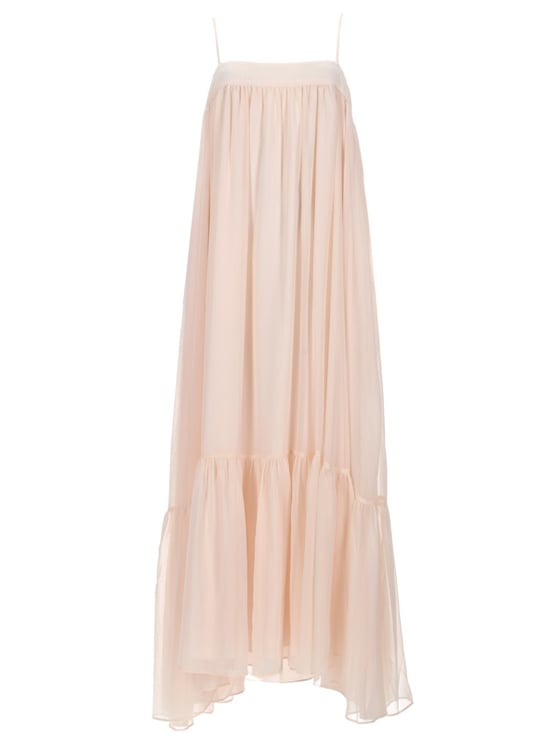 Rotate Flowing Spaghetti Straps Chiffon Dress