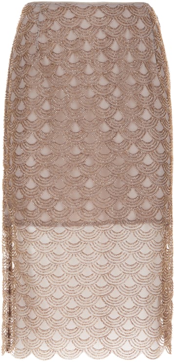 Rotate Rotate Embellished polyester skirt