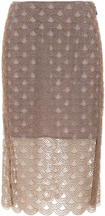 Rotate Skirts Brown