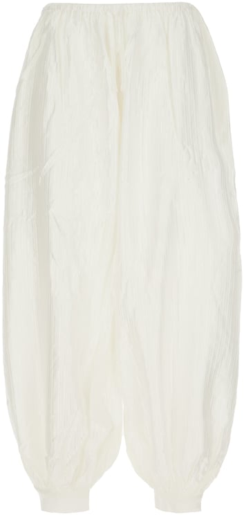 Rotate Rotate White viscose blend pants