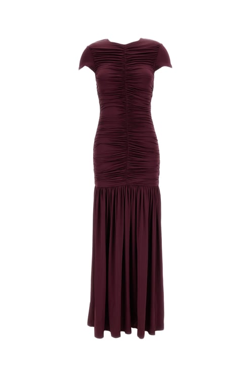 Rotate Gathered Maxi Dress