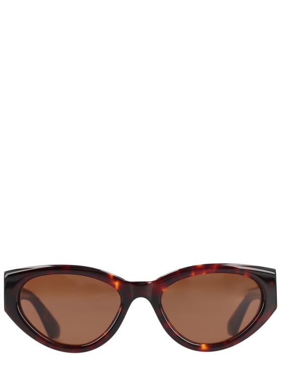 Rotate Cat Eye Tortoiseshell Frame Sunglasses