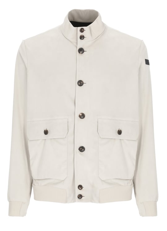 RRD White Nabucco Val Buttoned Jacket