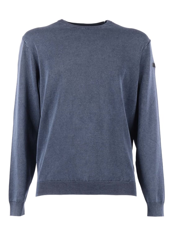 RRD Washed Effect Round Neck Sweater